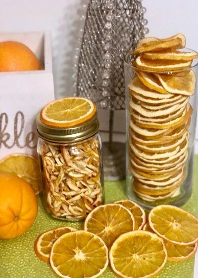 Dried Orange Slices, Cocktail Garnish Bar Mixology Infusion Tea Farmhouse Decor Holiday Gifts Garland Crafting Dehydrated fruit