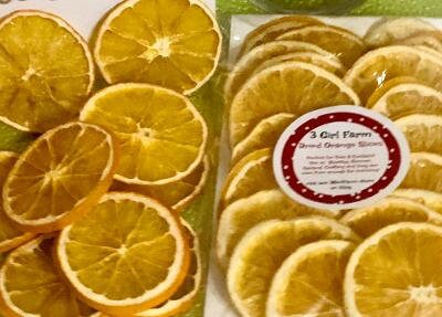 Dried Orange Slices, Cocktail Garnish Bar Mixology Infusion Tea Farmhouse Decor Holiday Gifts Garland Crafting Dehydrated fruit