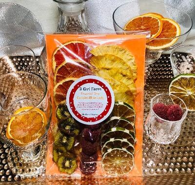 3 Variety Packs 75 Dehydrated Cocktail Garnish Holiday Entertaining Gifts Friends Coworkers Tea Infusion Bar Mixology Vacation Labor Day Fun